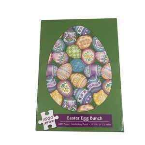 Current Easter Egg Bunch Puzzle 1000 Pieces New Sealed 21 5/8" x 29 1/2"